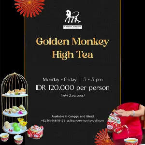 Golden Monkey Ubud High Tea