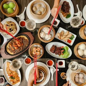 Chinese food - table set